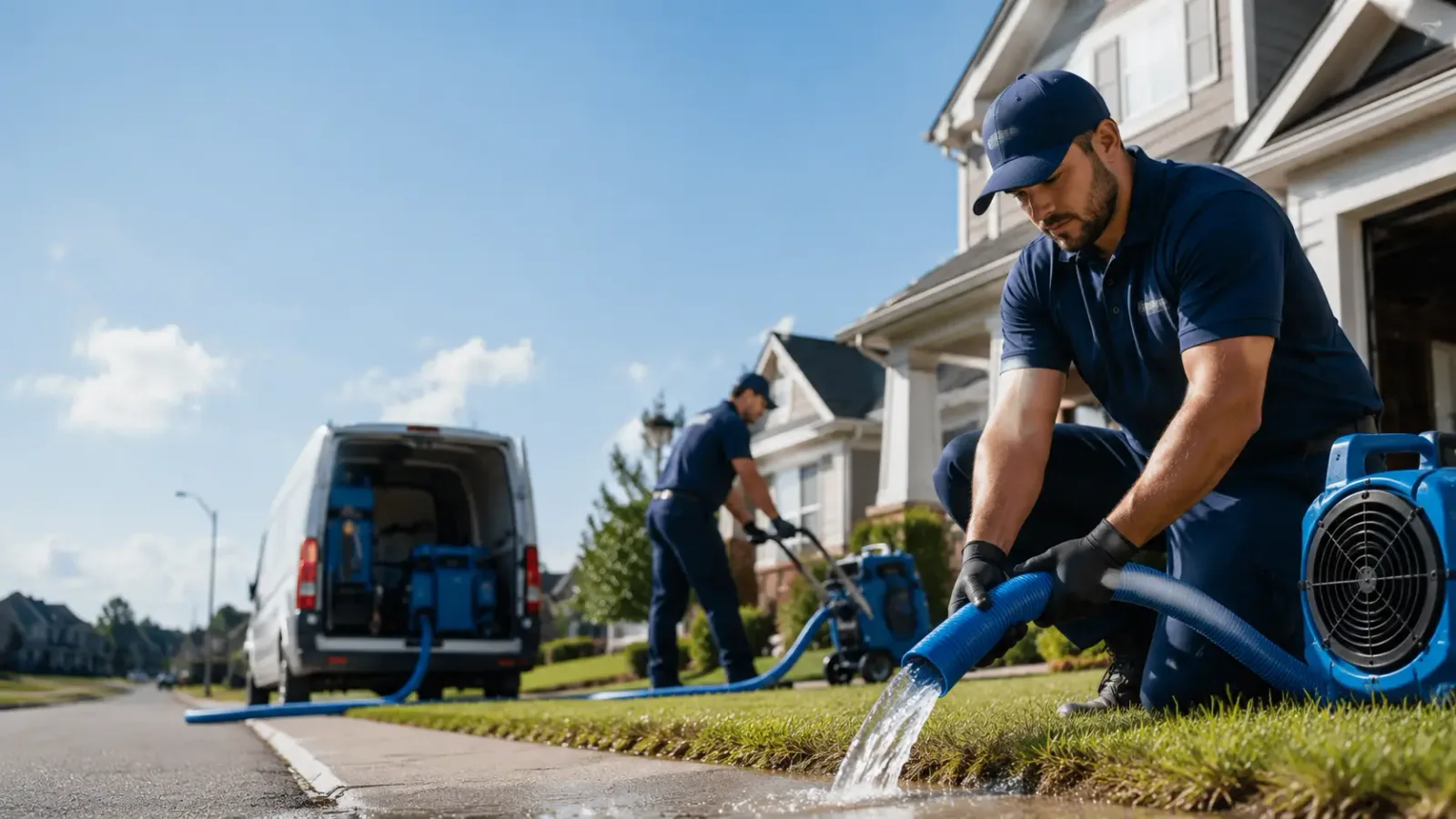 Flood Damage Restoration in Maywood, CA